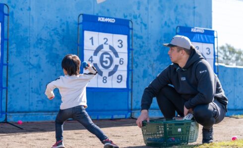 佐賀市親子野球体験