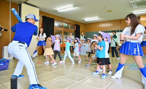 6月野球ふれあい訪問