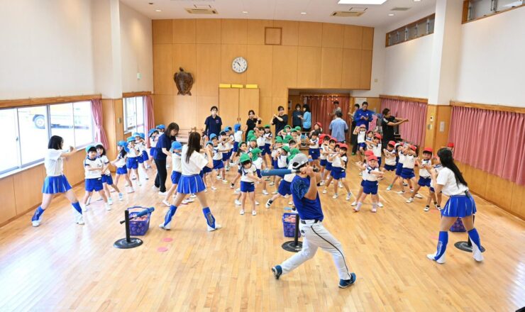 9月野球ふれあい訪問