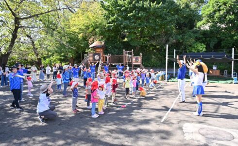 10月野球ふれあい訪問