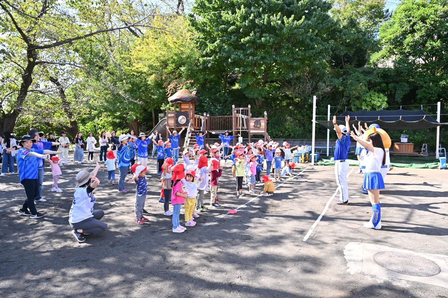10月野球ふれあい訪問