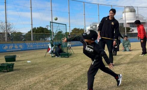 佐賀県佐賀市野球体験教室