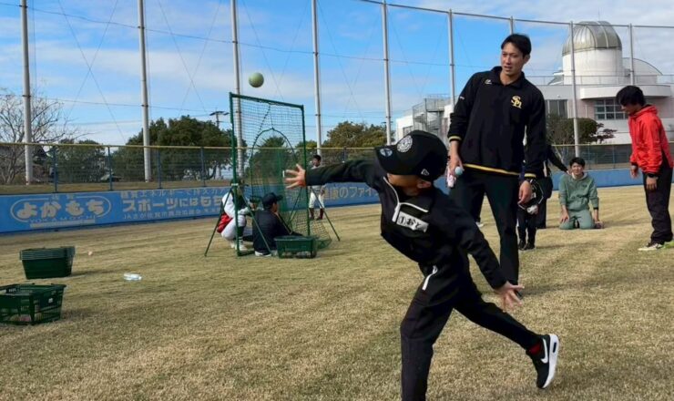 佐賀県佐賀市野球体験教室