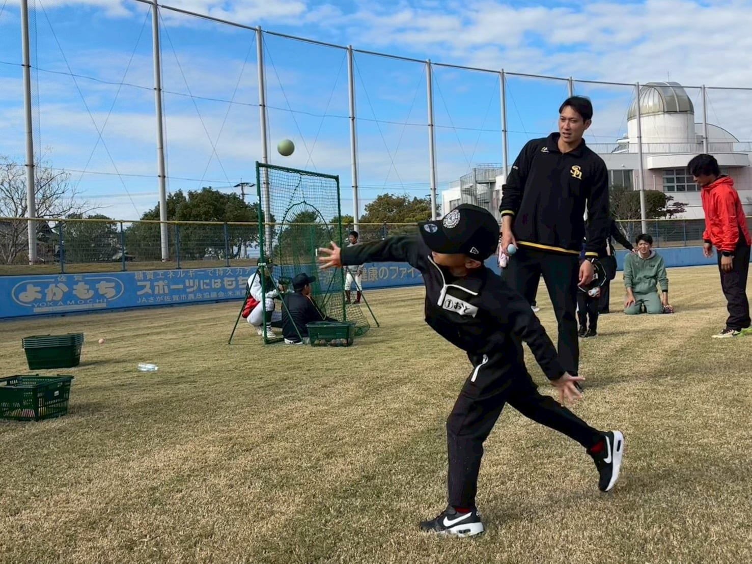 佐賀県佐賀市野球体験教室