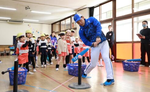 12月野球ふれあい訪問