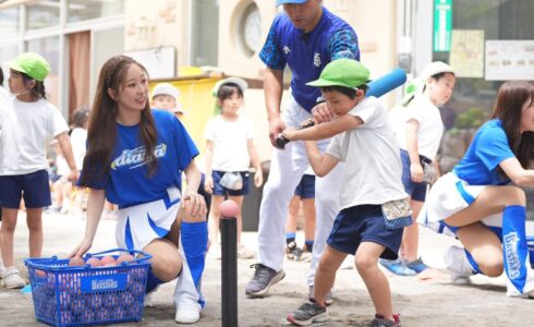 5月野球ふれあい教室