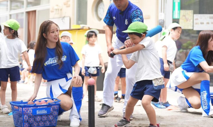 5月野球ふれあい教室